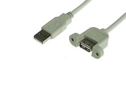 USB (2.0) Type A Male To Type A Female (U type)